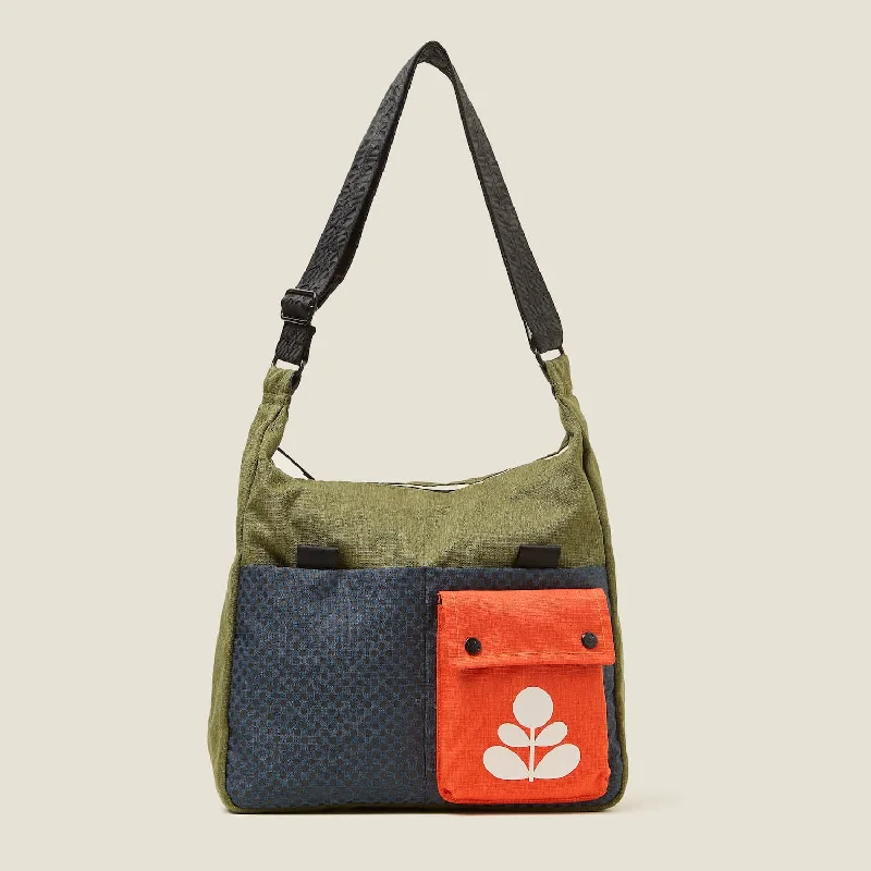 Area Hobo Crossbody - Colour Block Multi