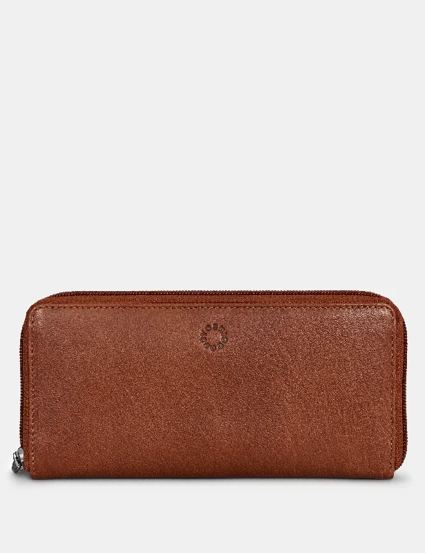 Brown Leather Baxter Purse