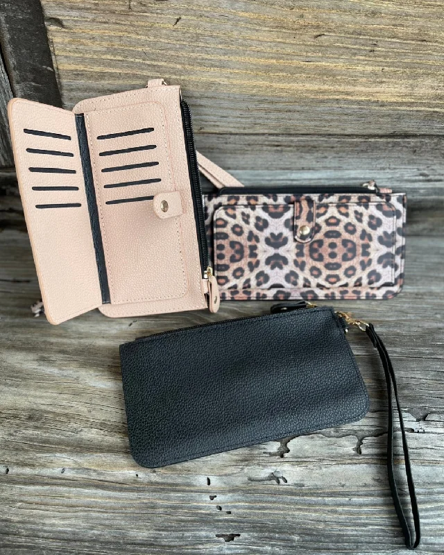 BELLA WRISTLET CREDIT CARD WALLET - 3 COLORS