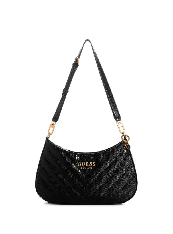 Black Jania Shoulder Bag