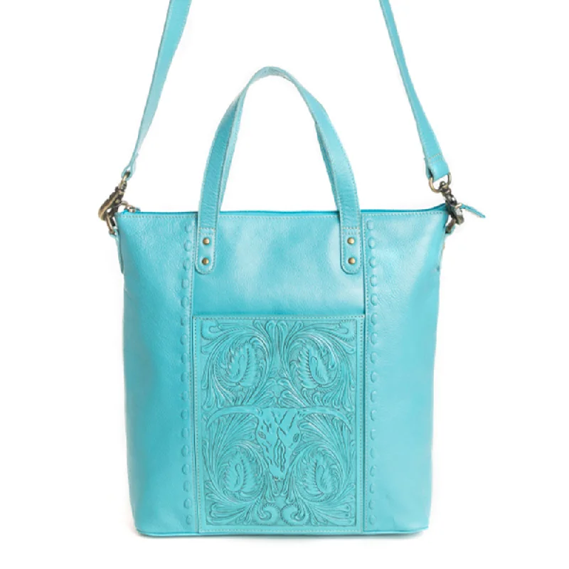 Steerhallow Canyon Shoulder Bag in Turquoise