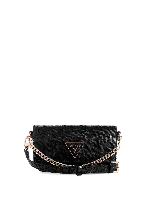 Black Brynlee Micro Mini Shoulder Bag