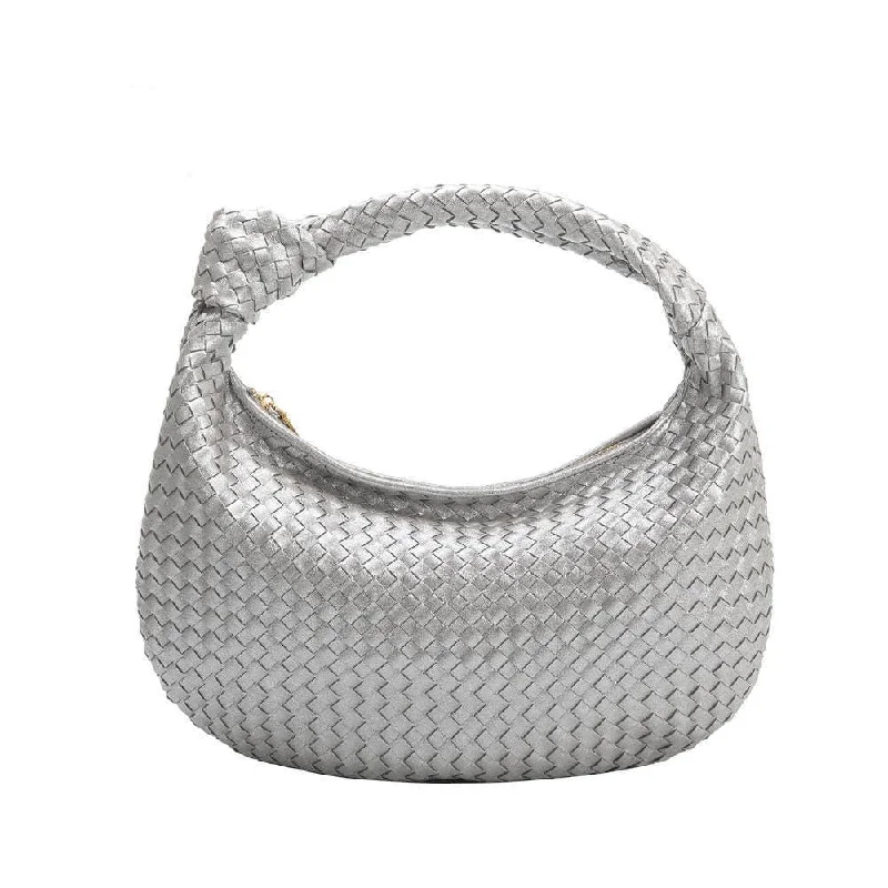 Brigitte Shoulder Bag - Silver