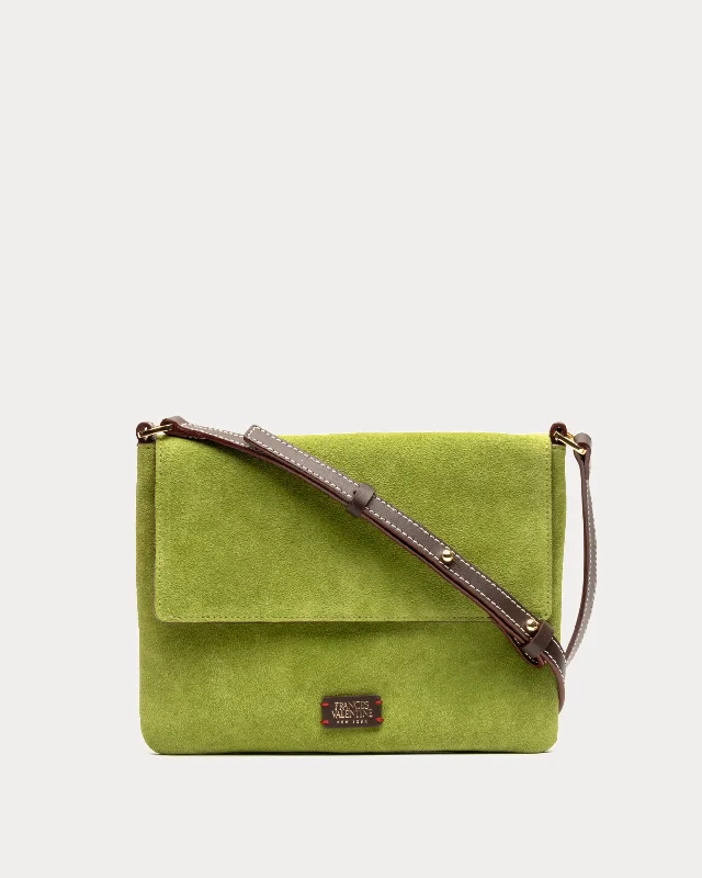 Maggie Suede Crossbody Bag