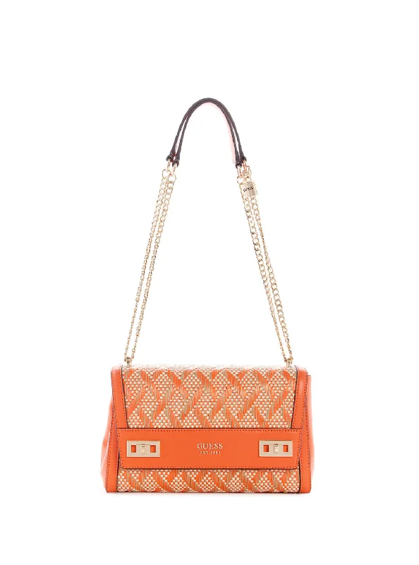 Orange Katey Shoulder Bag