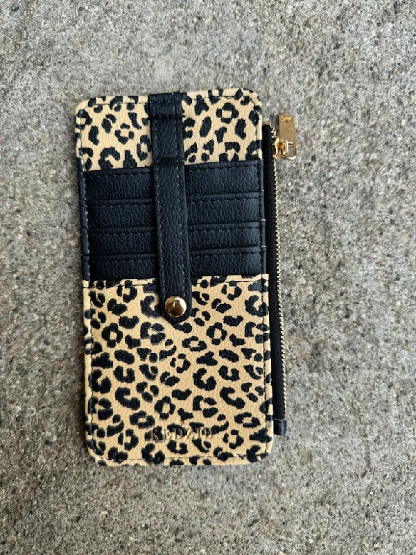 Leopard Kedzie Essentials Only Zippered Wallet