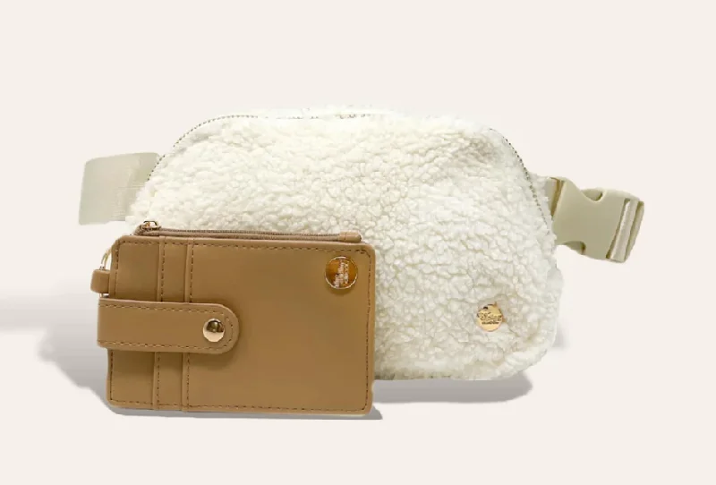 All You Need Belt Bag + Wallet - Sherpa