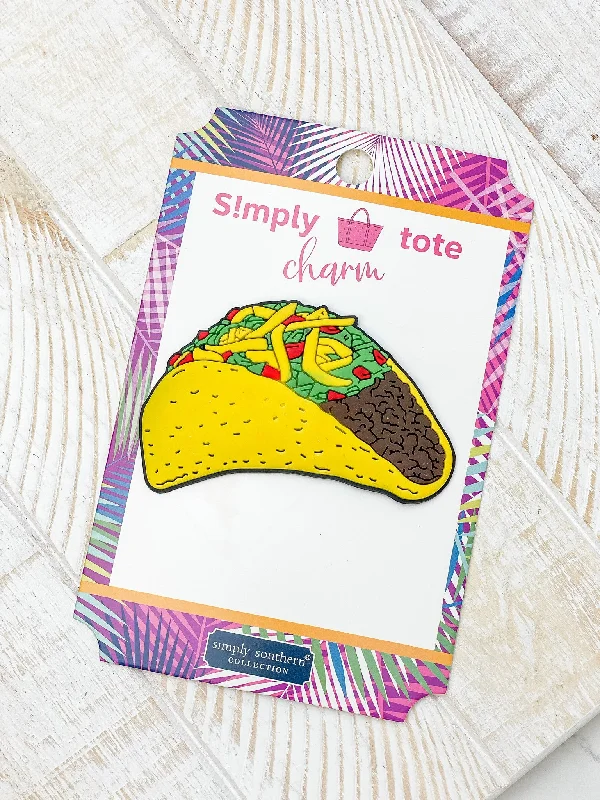 Taco Tote Bag Charm by Simply Southern