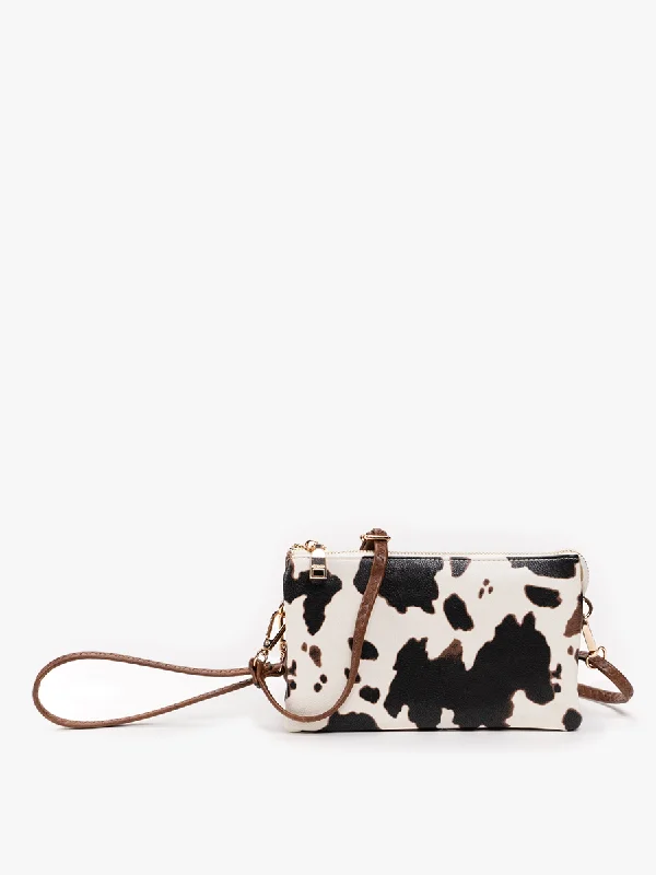 Riley Vegan Cow Crossbody