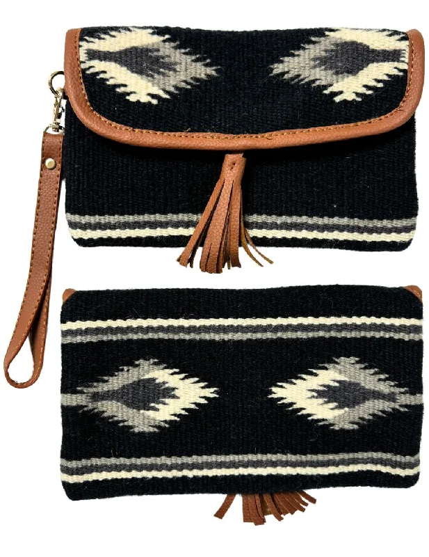 Wool Wristlet Purse - F1